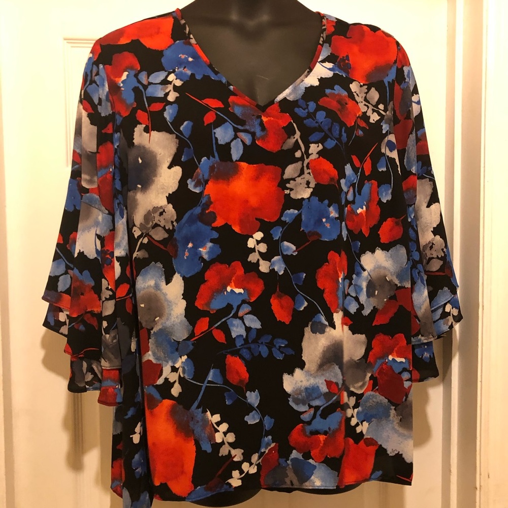 Floral Print Blouse